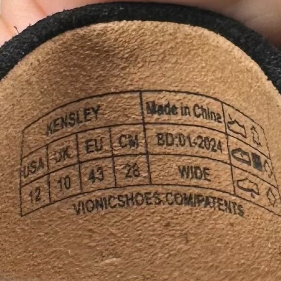 NW/OT or box Vionic Kensley Loafer Black Size 12 - Picture 9 of 15